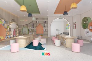 Thiết kế thư viện thiếu nhi Wonderland