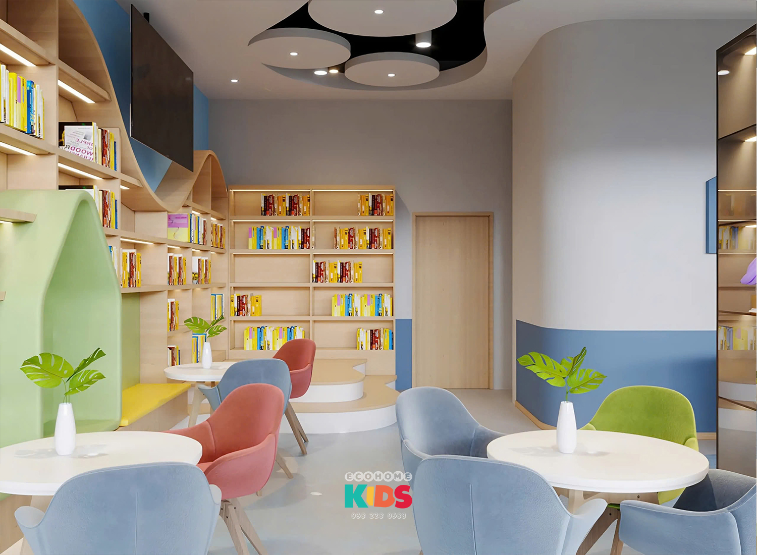Thiết kế trung tâm ngoại ngữ Learn World