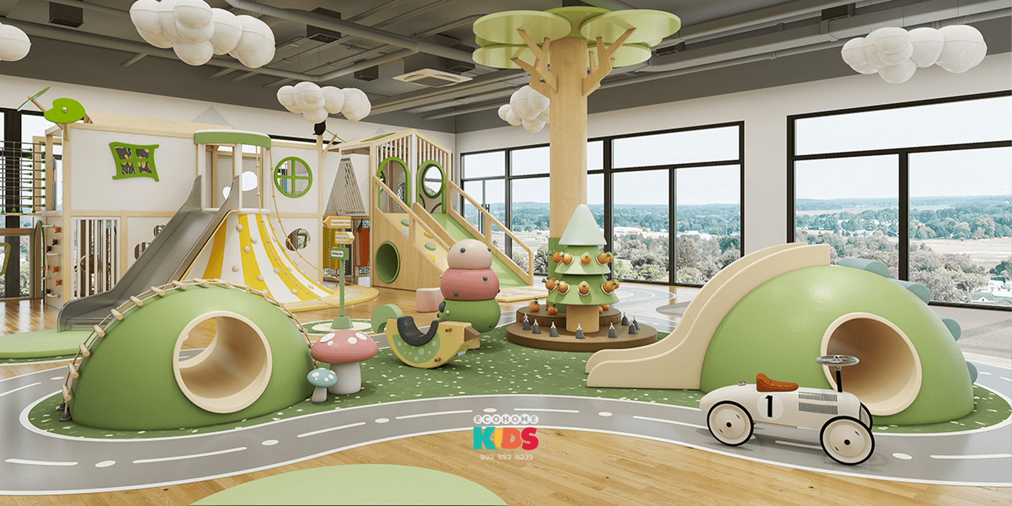 Ecohome kids thiết kế không gian trẻ em