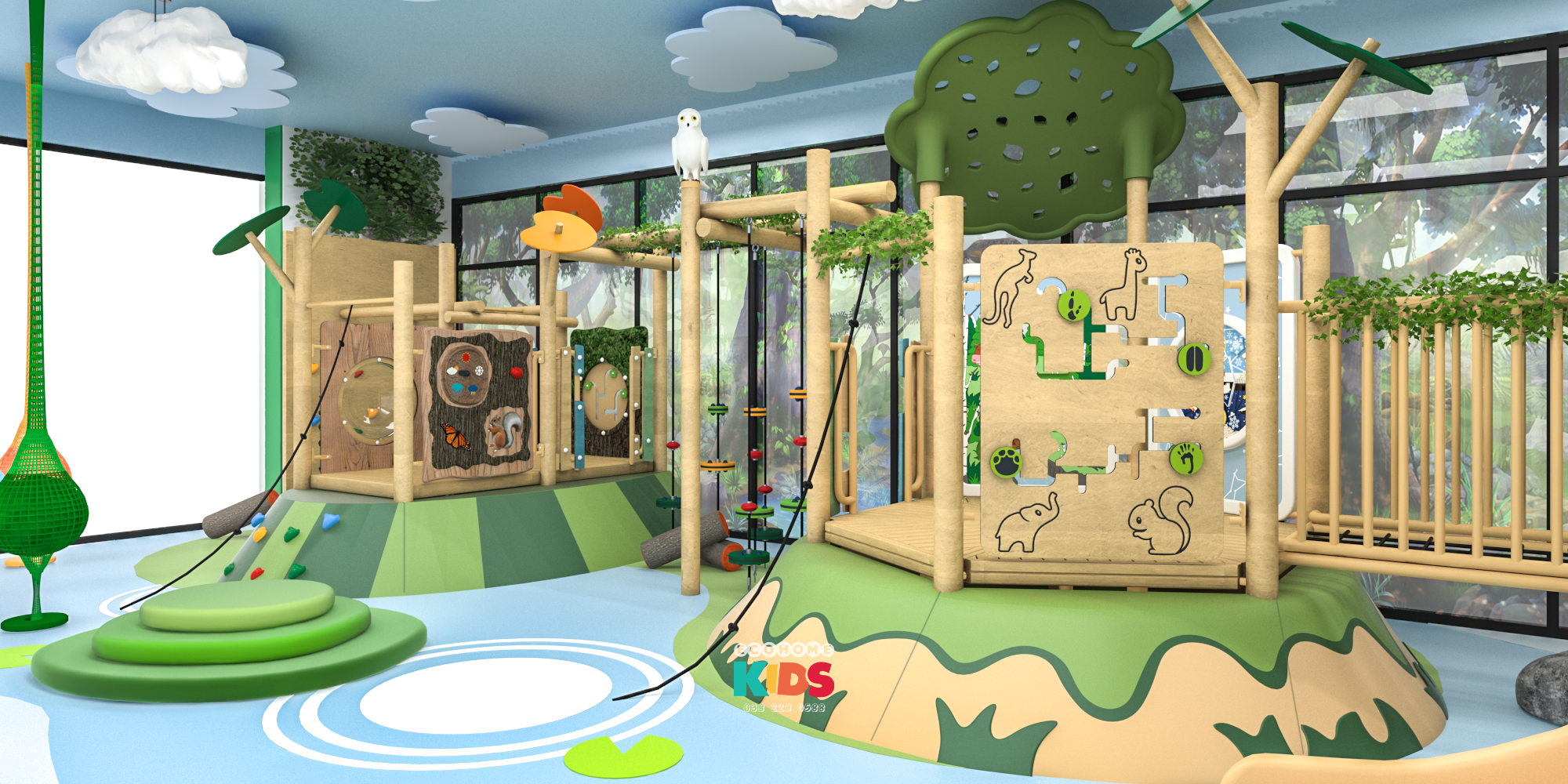 Ecohome kids thiết kế không gian trẻ em