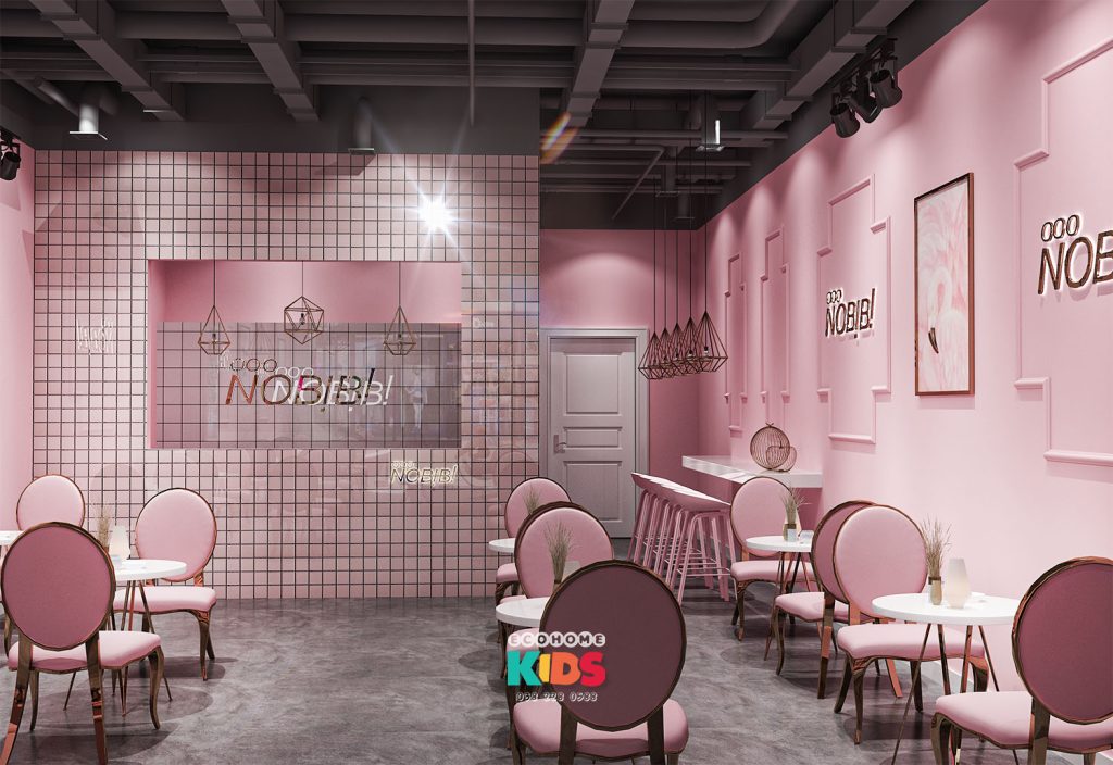 thiết kế shop nobib đẹp