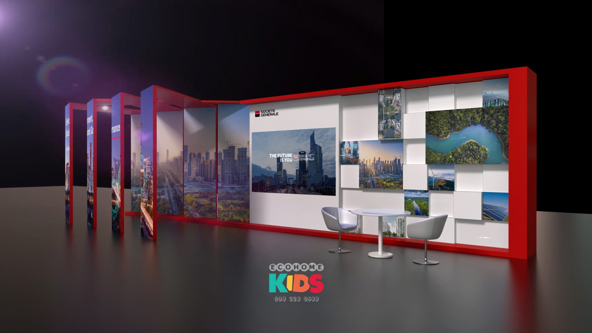 Thiết kế showroom banner