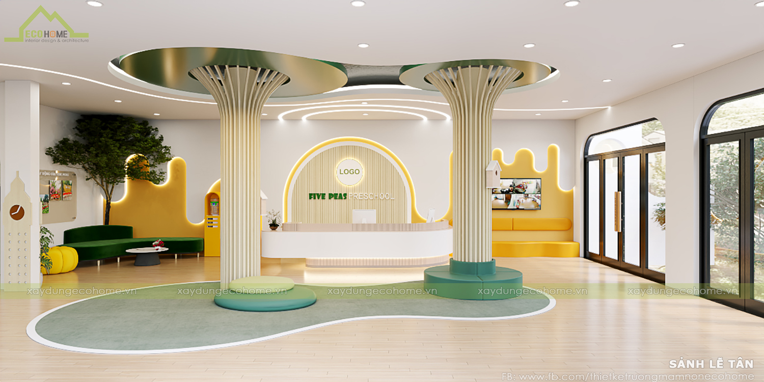 Thiết kế trường mầm non Ecohome kids