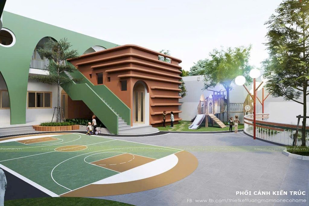 Thiết kế trường mầm non Ecohome kids 2