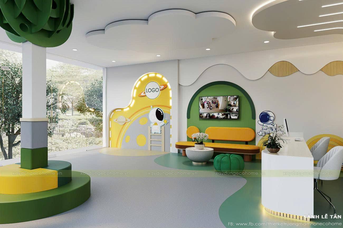 Thiết kế trường mầm non Ecohome kids