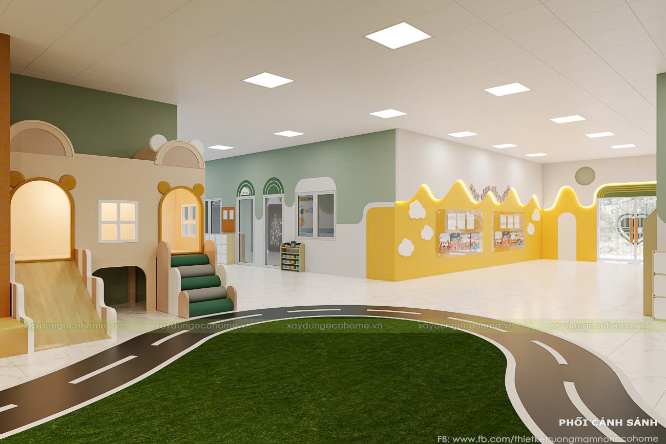 Thiết kế trường mầm non Ecohome kids