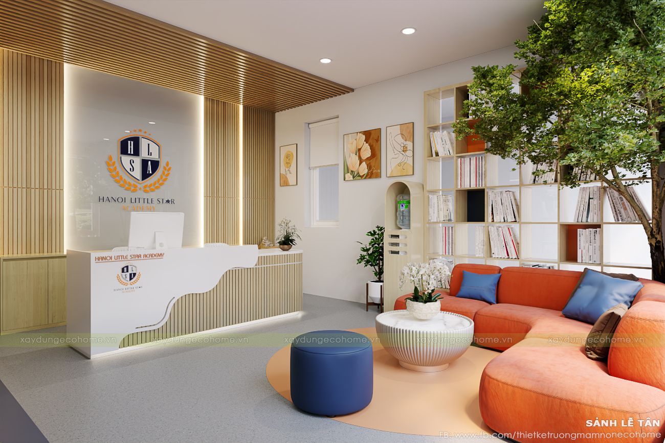 Thiết kế trường mầm non Ecohome kids