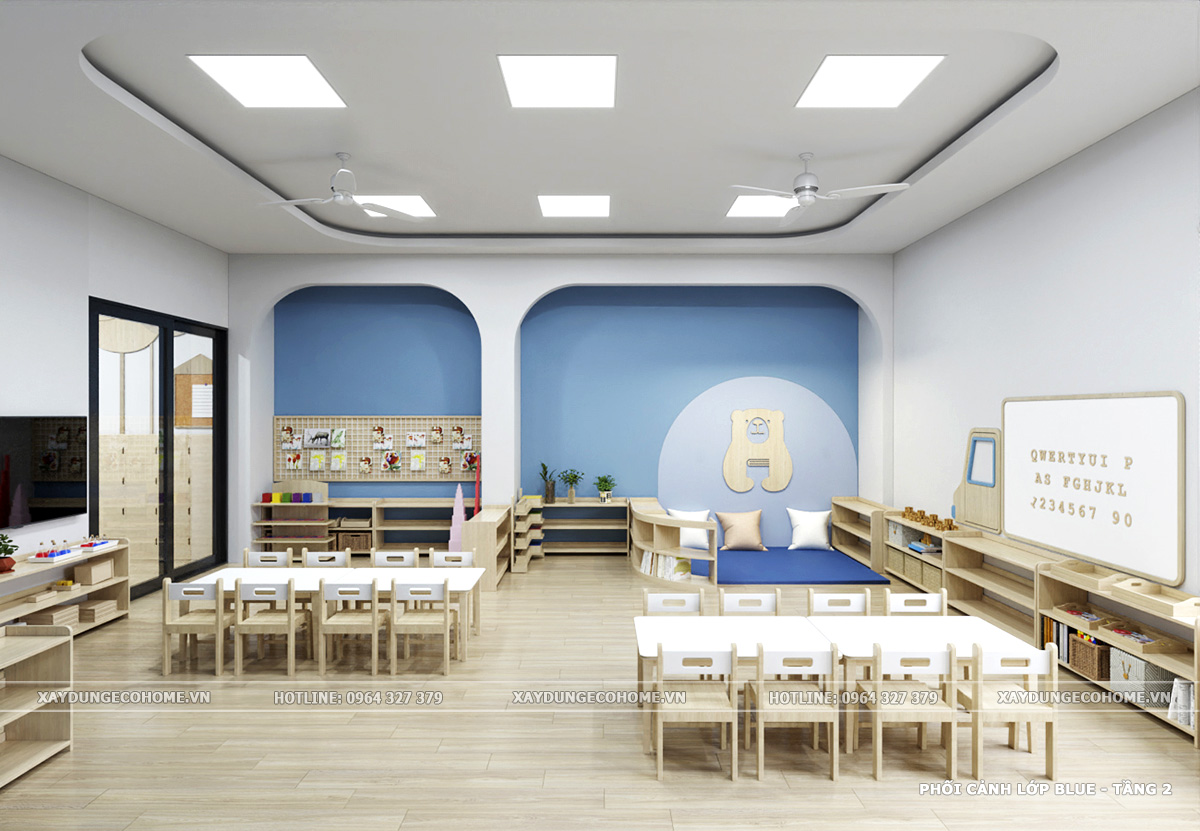Thiết kế trường mầm non Ecohome kids