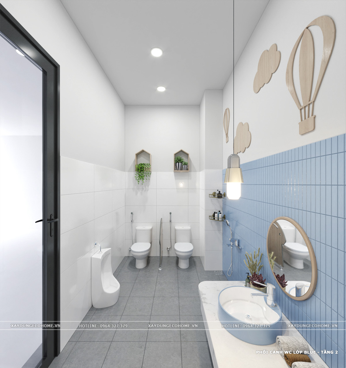 Thiết kế trường mầm non Ecohome kids